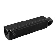 Clairefontaine - Zippered Hardcase Pencil box - Italian Leatherette (9x2x2in) Office Supplies Black