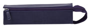 Clairefontaine - Zippered Hardcase Pencil box - Italian Leatherette (9x2x2in) Office Supplies Fuchsia