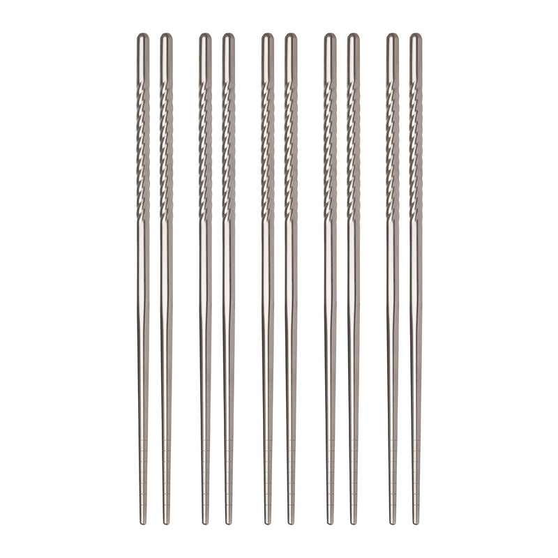 Classic Chef - HAK Chopsticks S/S 5 pair Home & Kitchen