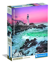 Clementoni - 1000 Piece Puzzle - First SNOW AT Portland HEAD Toys & Games