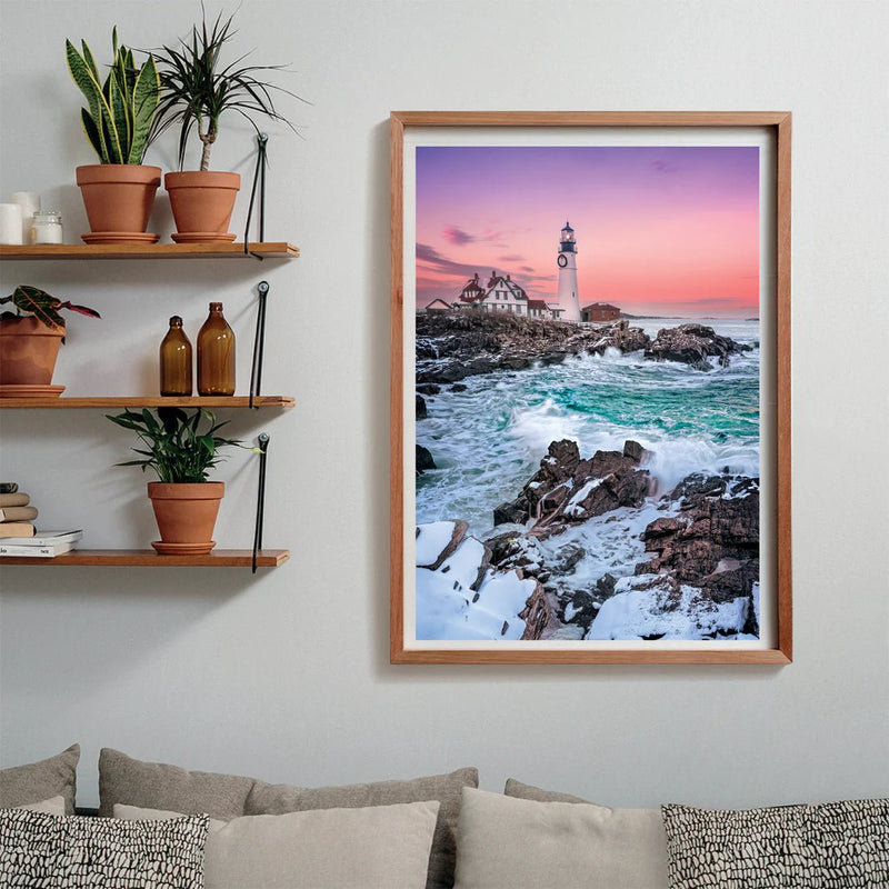 Clementoni - 1000 Piece Puzzle - First SNOW AT Portland HEAD Toys & Games