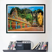 Clementoni - 1000 Piece Puzzle - Painted BATU Caves Toys & Games