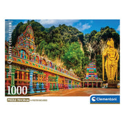 Clementoni - 1000 Piece Puzzle - Painted BATU Caves Toys & Games