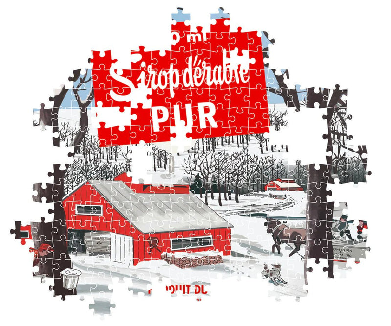 Clementoni - 500 Piece Puzzle - Maple Syrup Toys & Games