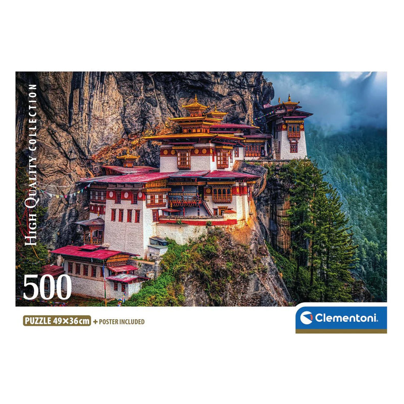 Clementoni - 500 Piece Puzzle - the Tiger Nest Toys & Games