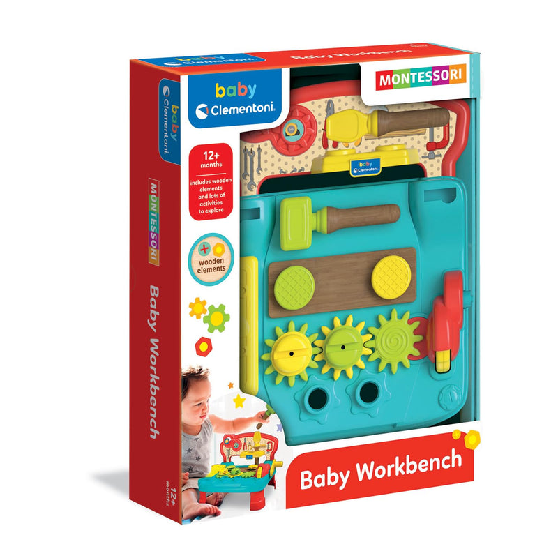 Clementoni - BABY MONTESSORI: BABY WORKBENCH Games & Toys