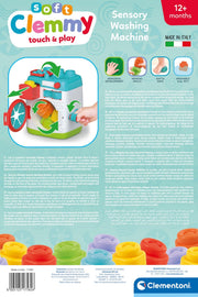 Clementoni - CLEMMY: SENSORY WASHING MACHINE Toys & Games