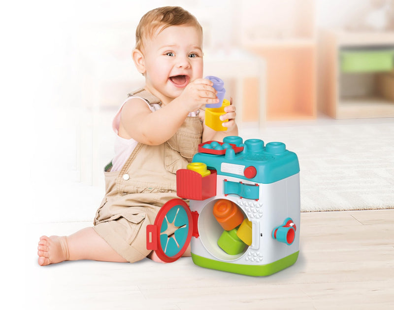 Clementoni - CLEMMY: SENSORY WASHING MACHINE Toys & Games