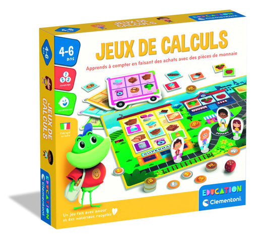 Clementoni - EDUCATION: JEUX DE CALCULS Games & Toys