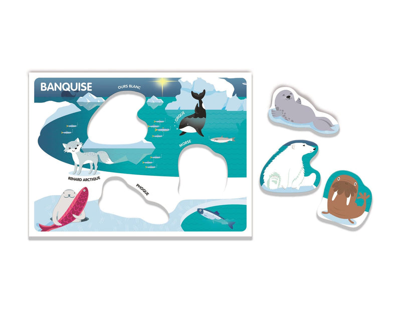 Clementoni - EDUCATION: LES ANIMAUX ET LEUR HABITAT Games & Toys