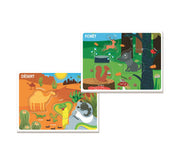Clementoni - EDUCATION: LES ANIMAUX ET LEUR HABITAT Games & Toys