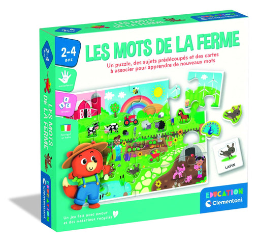 Clementoni - EDUCATION: LES MOTS DE LA FERME Games & Toys