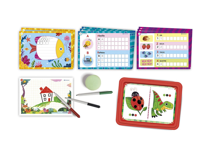 Clementoni - EDUCATION: MON ARDOISE 3 EN 1 Games & Toys