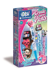 Clementoni - IDEA: CREATE YOUR PENS - BFF Games & Toys