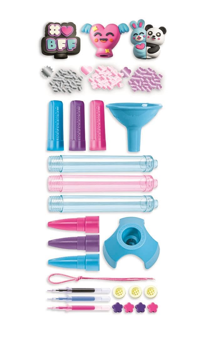 Clementoni - IDEA: CREATE YOUR PENS - BFF Games & Toys
