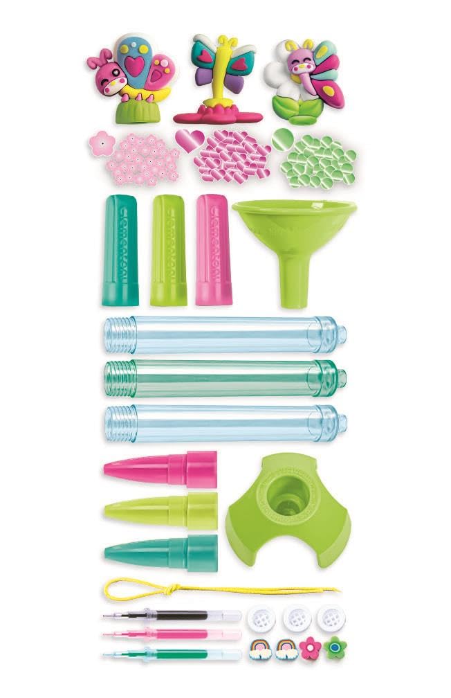 Clementoni - IDEA: CREATE YOUR PENS - WONDERFUL BUTTERFLIES Games & Toys