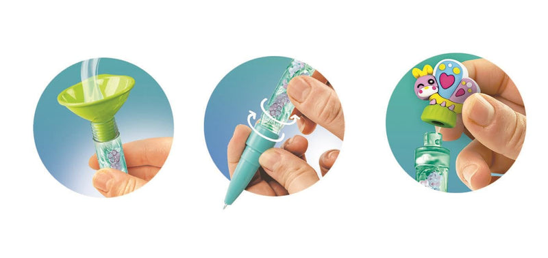 Clementoni - IDEA: CREATE YOUR PENS - WONDERFUL BUTTERFLIES Games & Toys