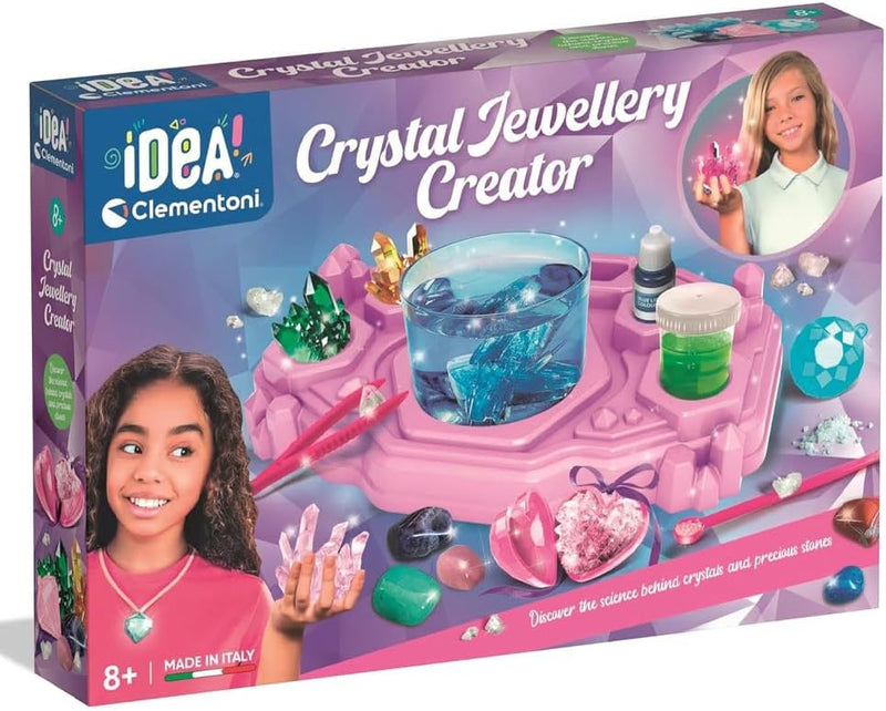 Clementoni - IDEA: Crystal Jewel Creator Toys & Games