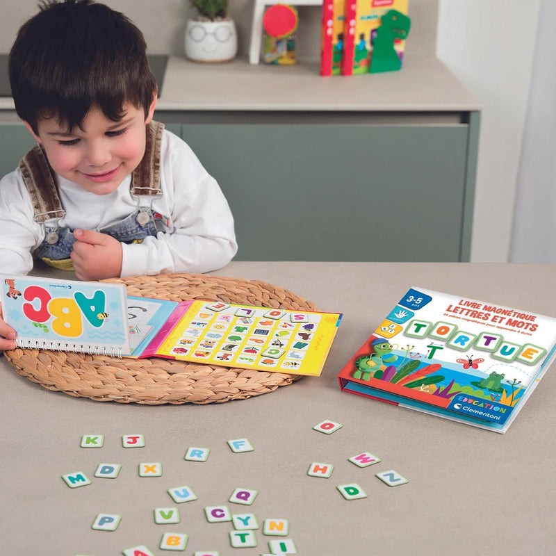 Clementoni - Magnetic Travel BOOK Letters Arts & Entertainment