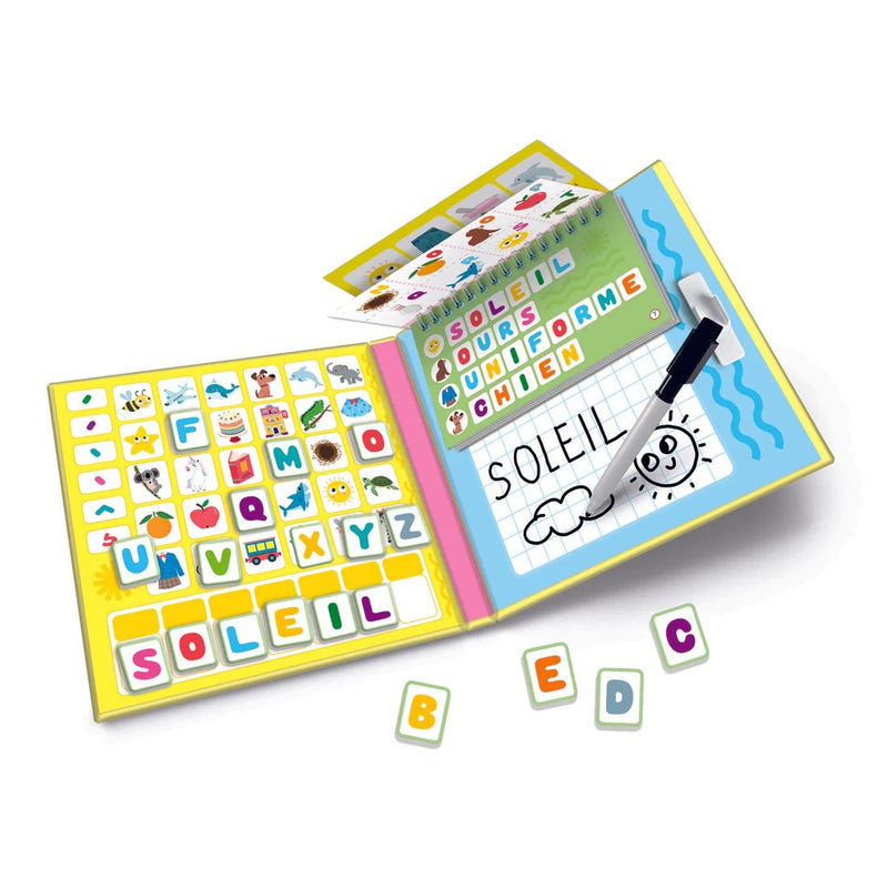 Clementoni - Magnetic Travel BOOK Letters Arts & Entertainment