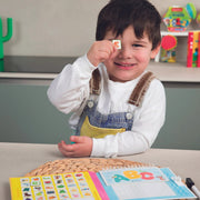 Clementoni - Magnetic Travel BOOK Letters Arts & Entertainment