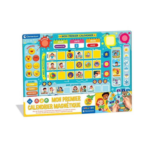 Clementoni - PUZZLE MAGNÉTIQUE - CALENDRIER Toys & Games