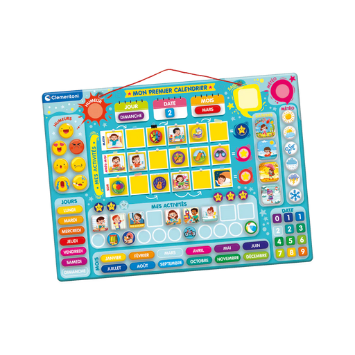 Clementoni - PUZZLE MAGNÉTIQUE - CALENDRIER Toys & Games