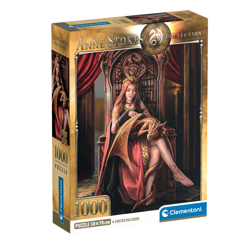 Clementoni - PZ1000: ANNE STOKES: FRIENDS FOREVER Games & Toys