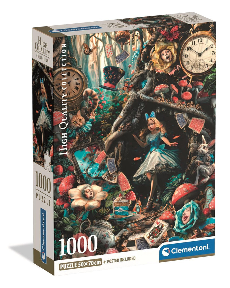 Clementoni - PZ1000: ANOTHER DAY IN WONDERLAND Games & Toys