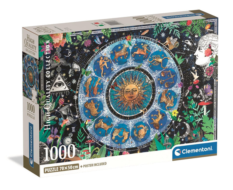 Clementoni - PZ1000: ASTROLOGICAL CHART Games & Toys