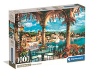 Clementoni - PZ1000: BALCONY VIEW OF LAKE COMO Games & Toys