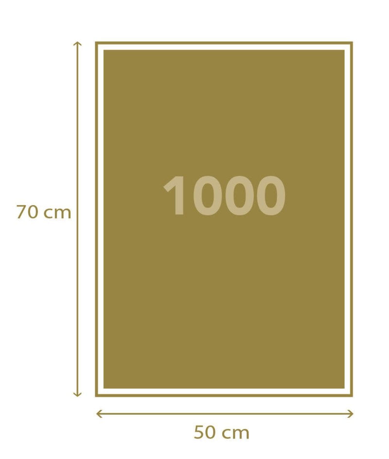 Clementoni - PZ1000: COLOURFUL THAI FALLS Games & Toys