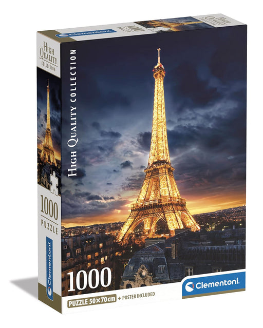 Clementoni - PZ1000: EIFFEL TOWER Games & Toys
