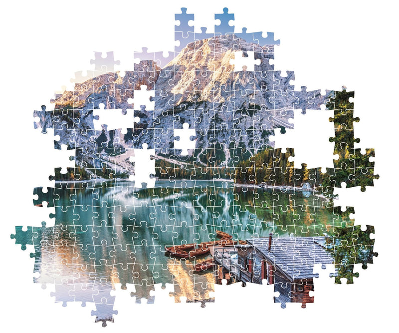 Clementoni - PZ1000: EMERALD LAKE BRAIES Games & Toys