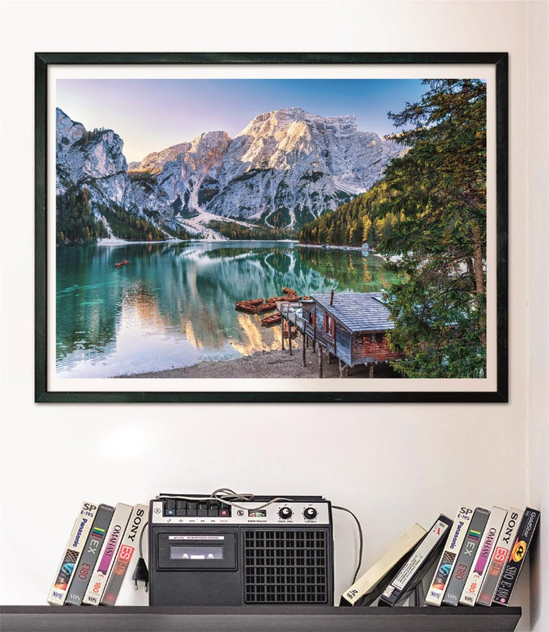 Clementoni - PZ1000: EMERALD LAKE BRAIES Games & Toys