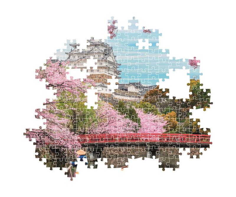 Clementoni - PZ1000: HIMEJI CASTLE IN SPRING Games & Toys
