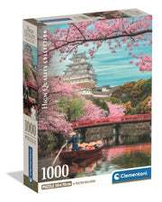 Clementoni - PZ1000: HIMEJI CASTLE IN SPRING Games & Toys