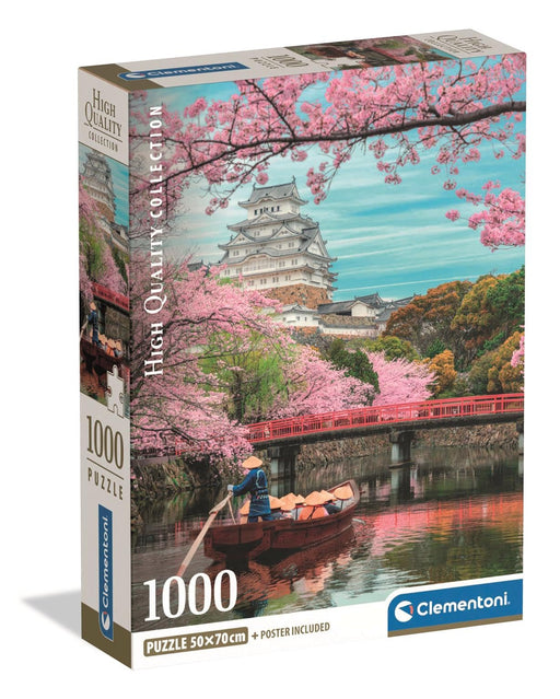 Clementoni - PZ1000: HIMEJI CASTLE IN SPRING Games & Toys