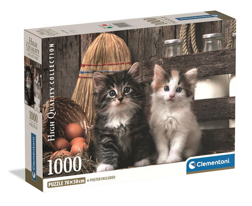 Clementoni - PZ1000: LOVELY KITTENS Games & Toys