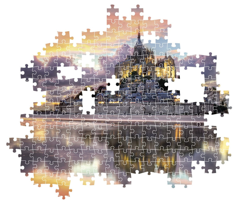 Clementoni - PZ1000: MAGNIFICENT MOUNT SAINT - MICHEL Games & Toys