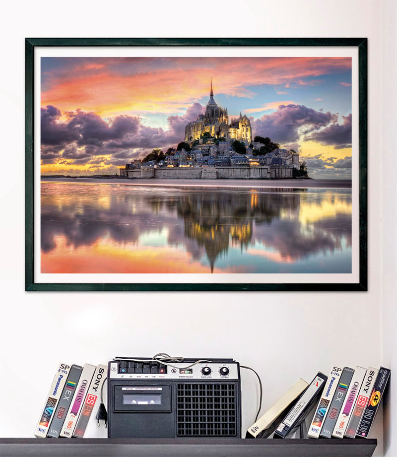 Clementoni - PZ1000: MAGNIFICENT MOUNT SAINT - MICHEL Games & Toys