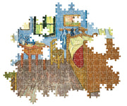 Clementoni - PZ1000: MUSEUM: BEDROOM IN ARLES - VAN GOGH Games & Toys