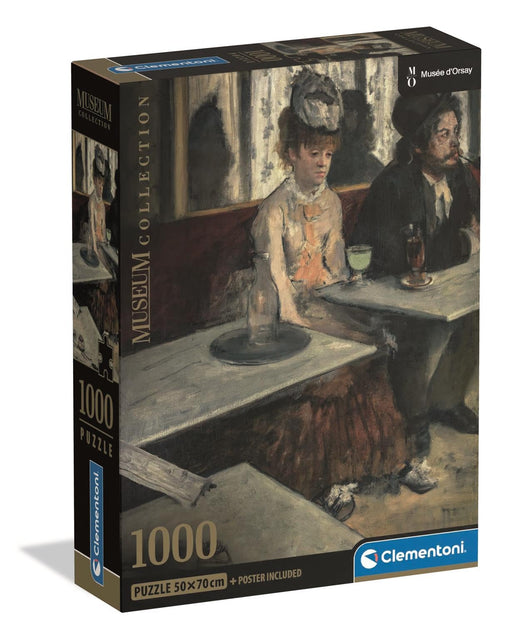 Clementoni - PZ1000: MUSEUM: IN A CAFÉ - DEGAS Games & Toys