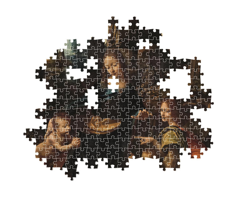 Clementoni - PZ1000: MUSEUM: THE VIRGIN OF THE ROCKS - DA VINCI Games & Toys