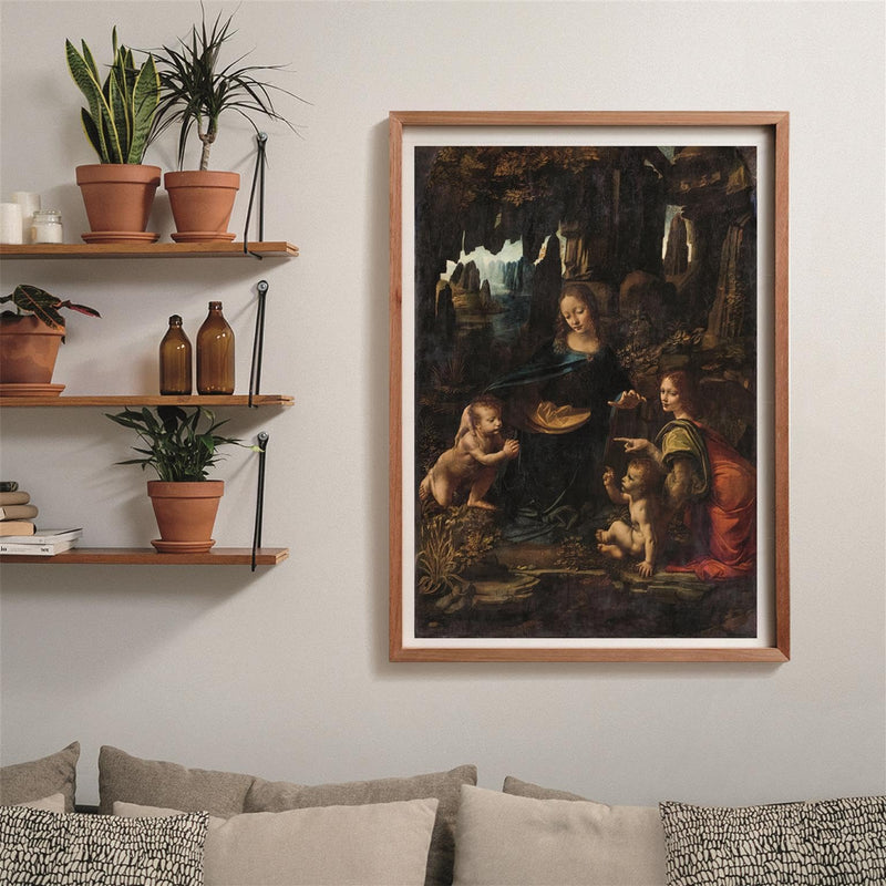 Clementoni - PZ1000: MUSEUM: THE VIRGIN OF THE ROCKS - DA VINCI Games & Toys