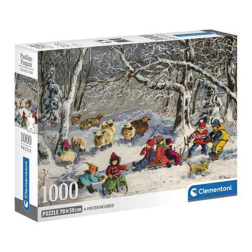 Clementoni - PZ1000: OUR FRIENDS THE SHEEP Games & Toys