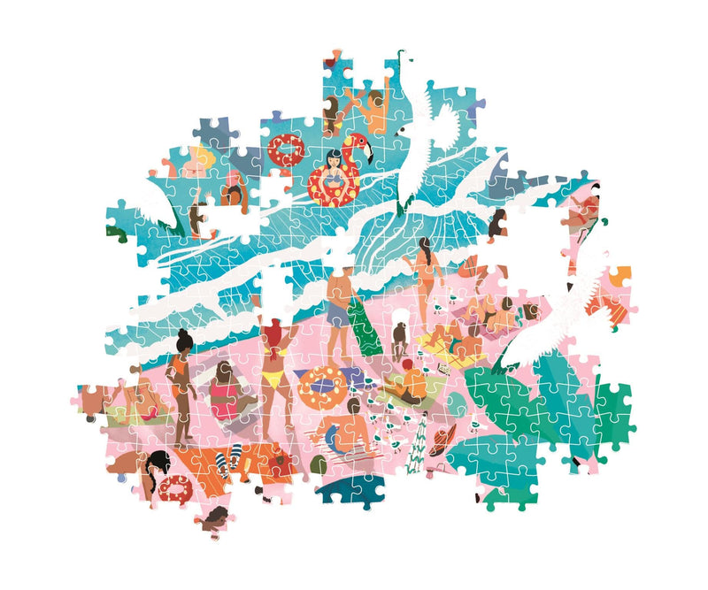 Clementoni - PZ1000: SUNDAY AT THE BEACH Games & Toys