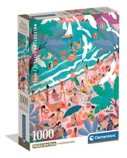 Clementoni - PZ1000: SUNDAY AT THE BEACH Games & Toys