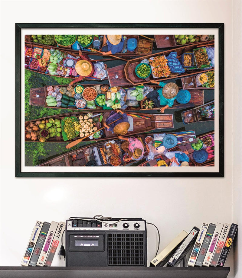 Clementoni - PZ1000: THAI FLOATING MARKET Games & Toys