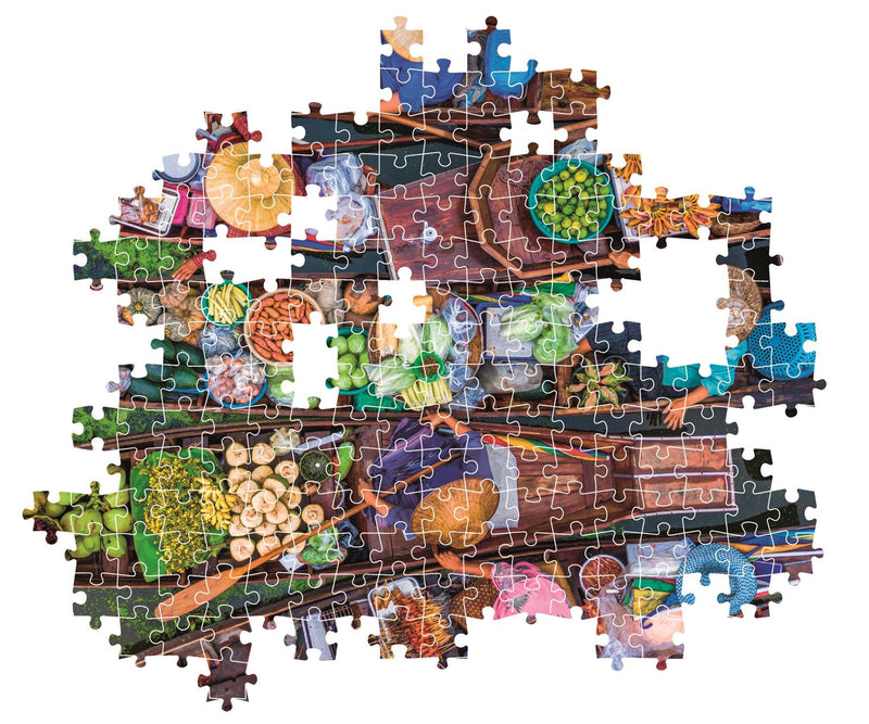 Clementoni - PZ1000: THAI FLOATING MARKET Games & Toys